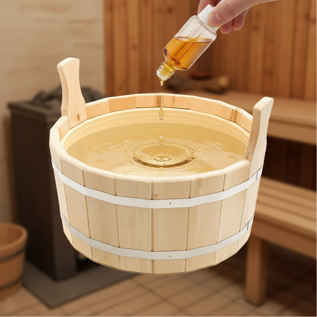 Шайка ТПЛ-14 для бани, дерево липа, вставка из пластика, бежевый, 12 л