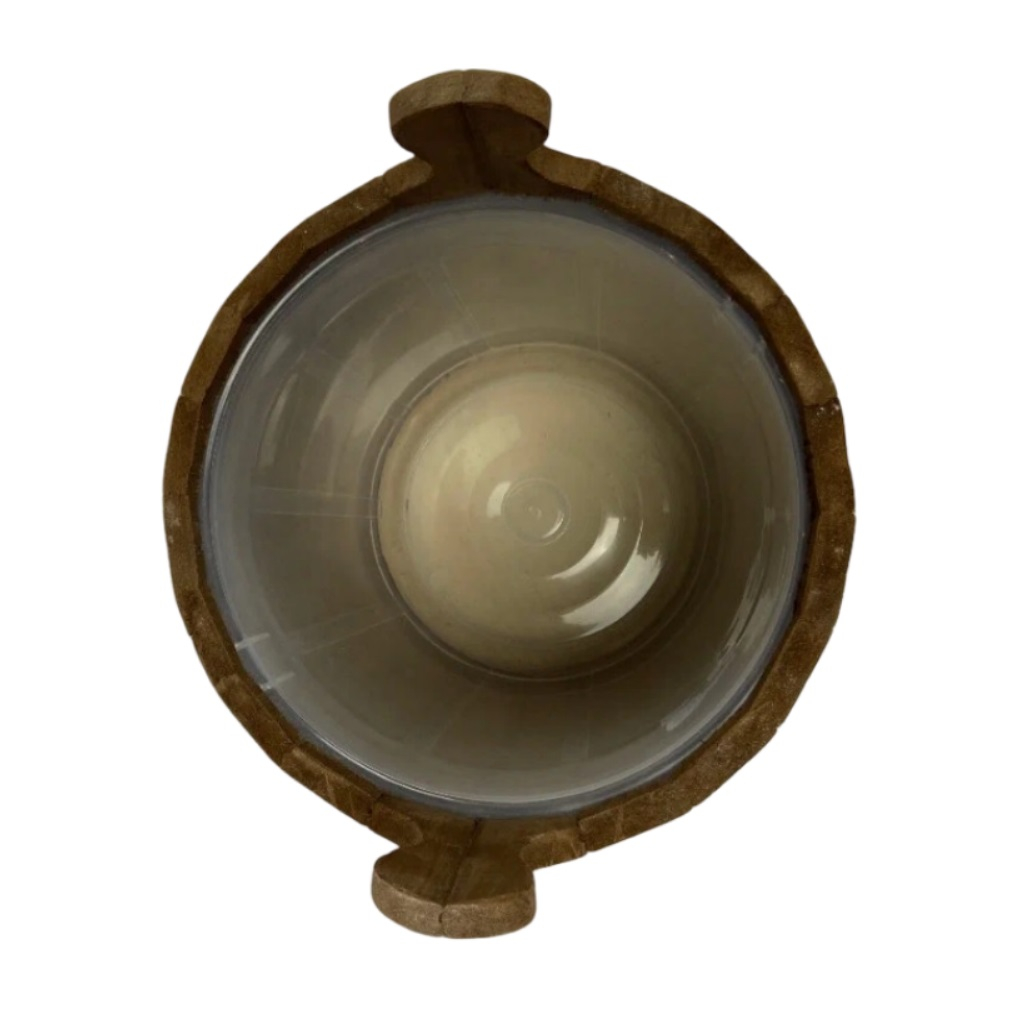 Запарник для бани и сауны, Банная линия 12-846, объем 13 л, Термолипа, вставка из пластика, дерево