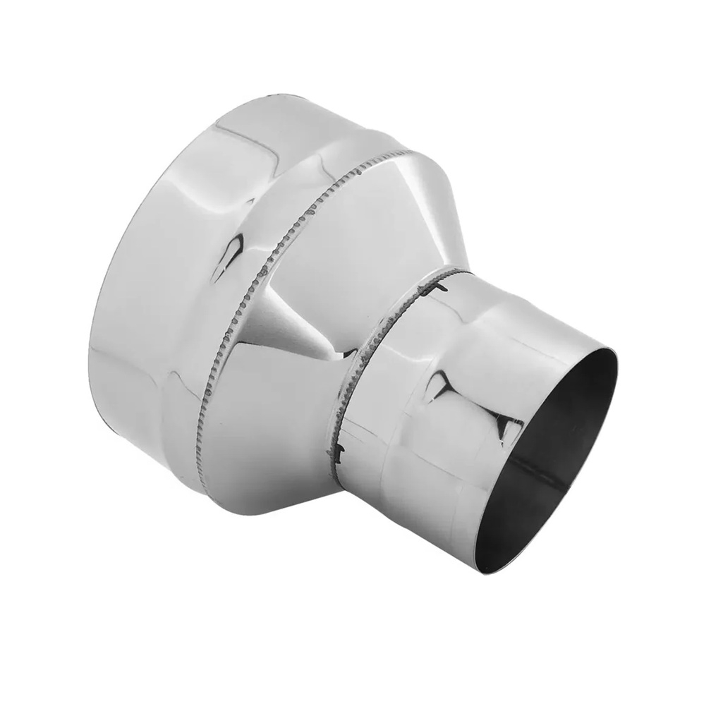 Адаптер стартовый для дымоходов Ferrum, d 115х250, сталь 0.8 мм, сэндвич-конструкция