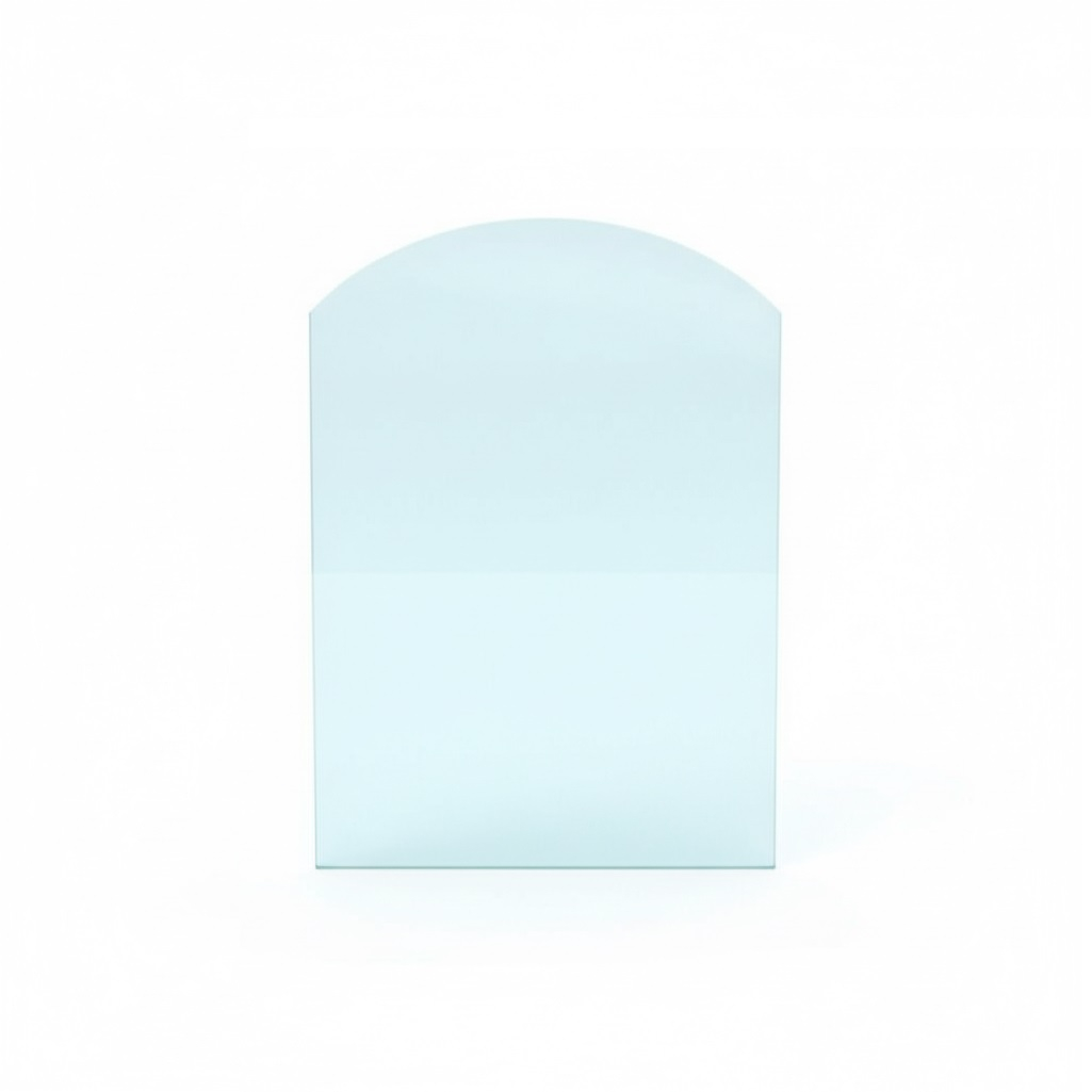 Лист стеклянный напольный СП-5, предтопочный, для печей, 6х850х1100 мм