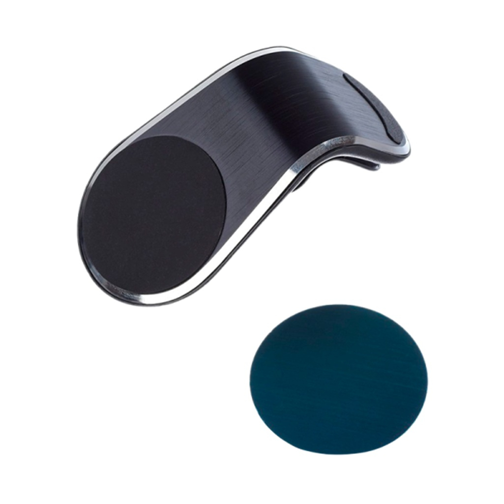 Держатель автомобильный GoPower GPA02 в воздуховод, магнит, черный