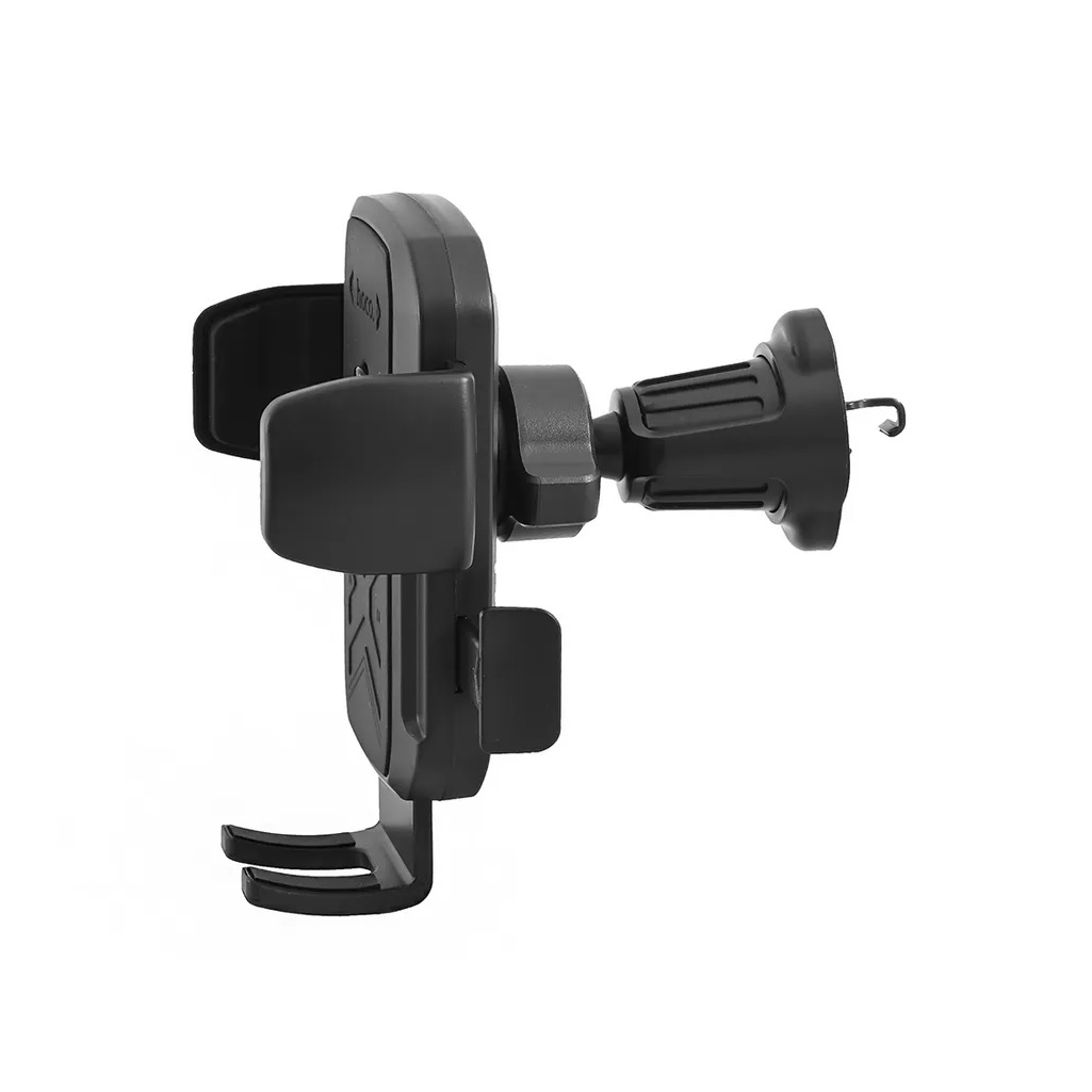 Держатель для телефона автомобильный Hoco H64, на решетку вентиляции, с полуавтоматическим захватом, черный