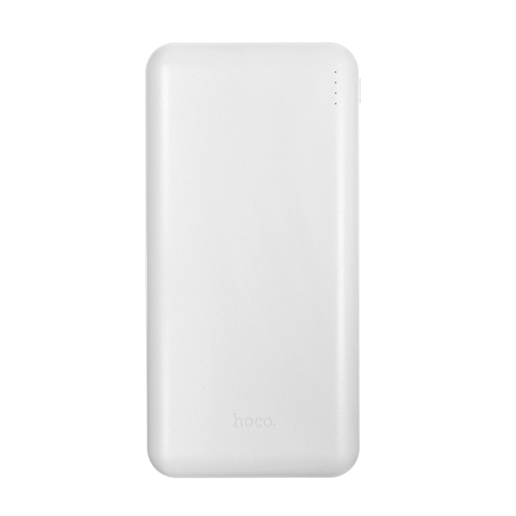 Аккумулятор внешний Hoco J100А, 10.5 Вт, 2хUSB-A, 10000 мАч, белый