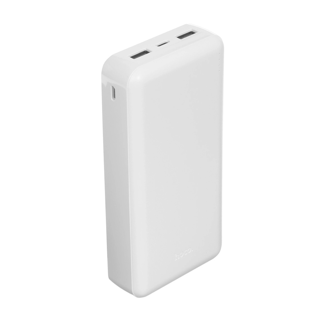 Аккумулятор внешний Hoco J100А, 10.5 Вт, 2хUSB-A, 10000 мАч, белый