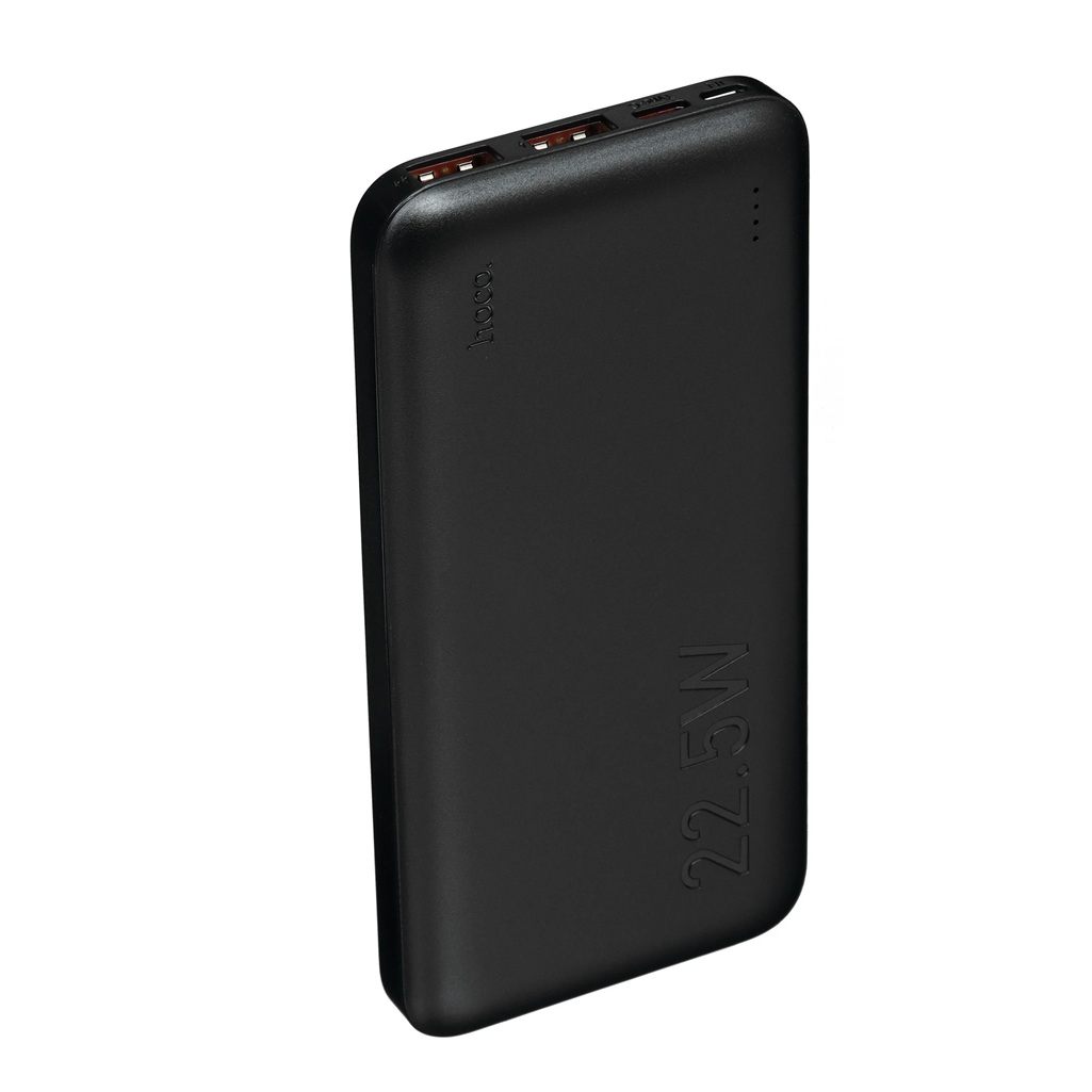 Аккумулятор внешний Hoco J101, 22.5 Вт, 2хUSB-A, USB-С, 10000 мАч, черный