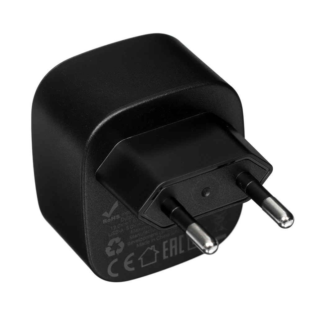 Блок зарядный Hoco CS32A, USB-Type-C, 3 А, 2 разъема, черный