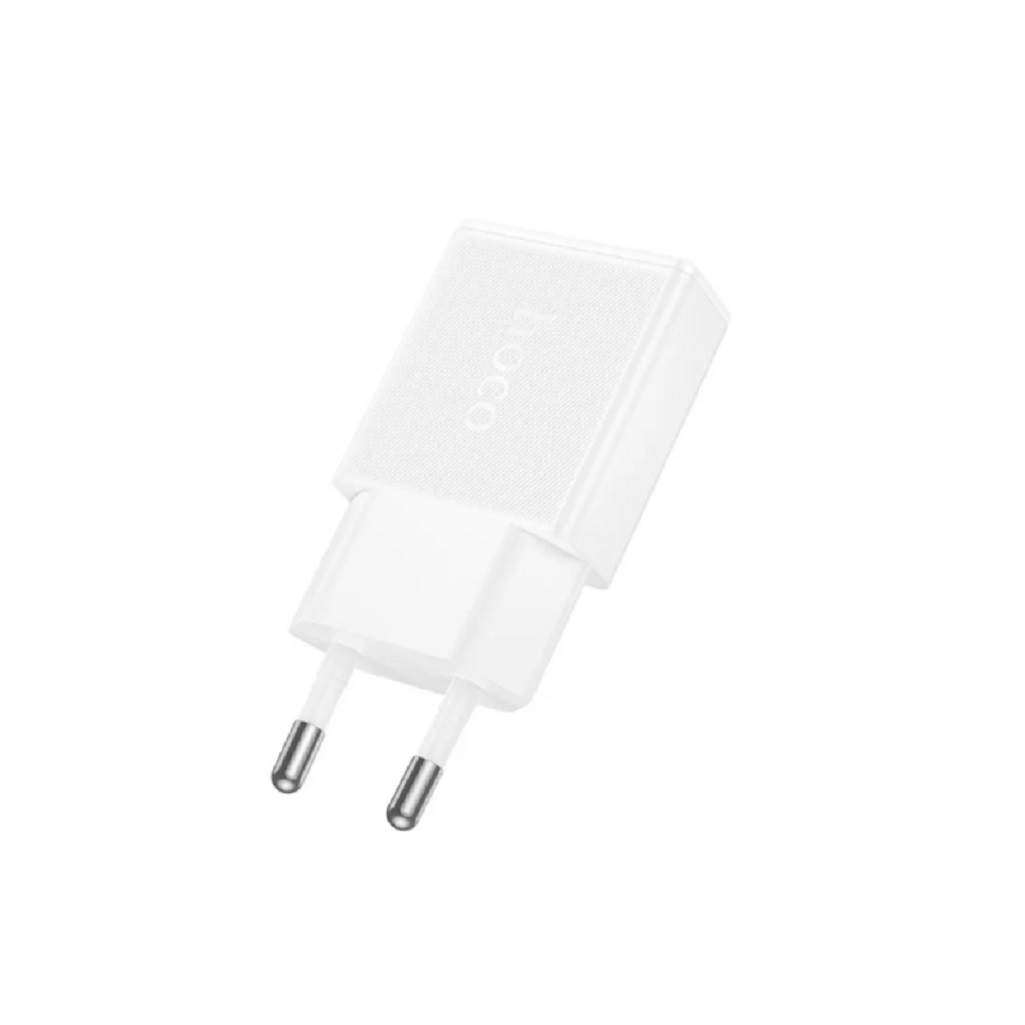 Устройство зарядное Hoco N73 Speed PD20W+QC3.0, Type-C - Type-C EU, белый