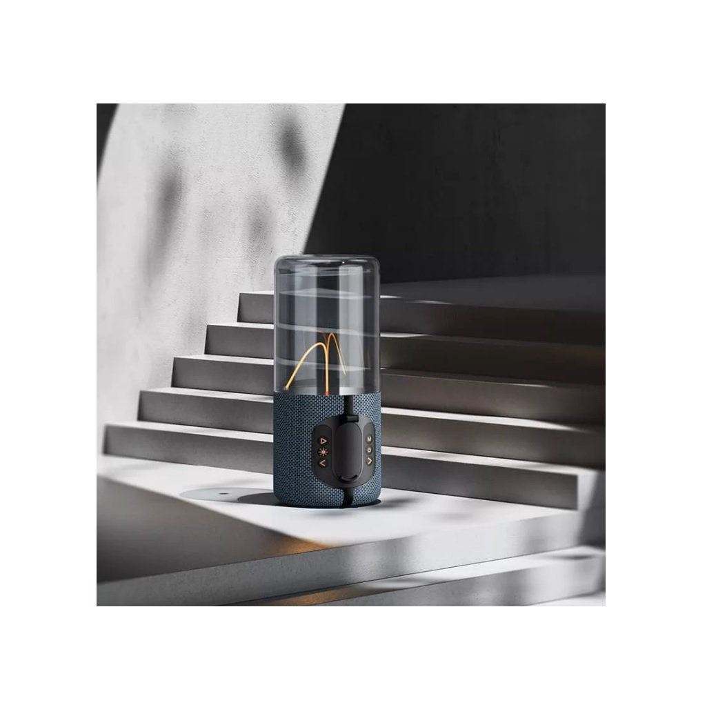 Колонка беспроводная Hoco BS64 Rocker BT, Bluetooth, 1200 мАч, синяя