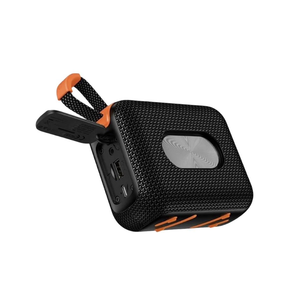 Колонка беспроводная Hoco HC31 River LED, Bluetooth, 1500 мАч, влагозащищенная, черная