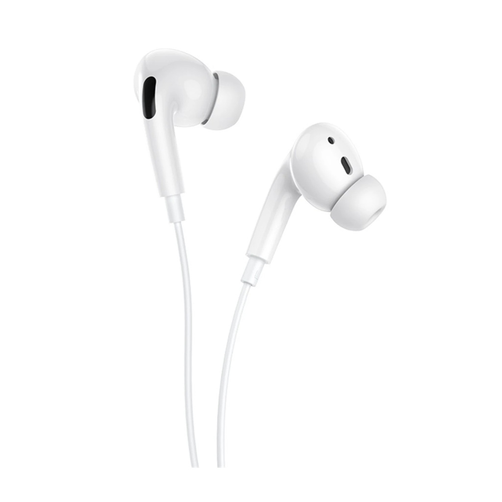 Наушники внутриканальные Hoco M1 Pro для iPhone, с микрофоном, 1.2 м, белые