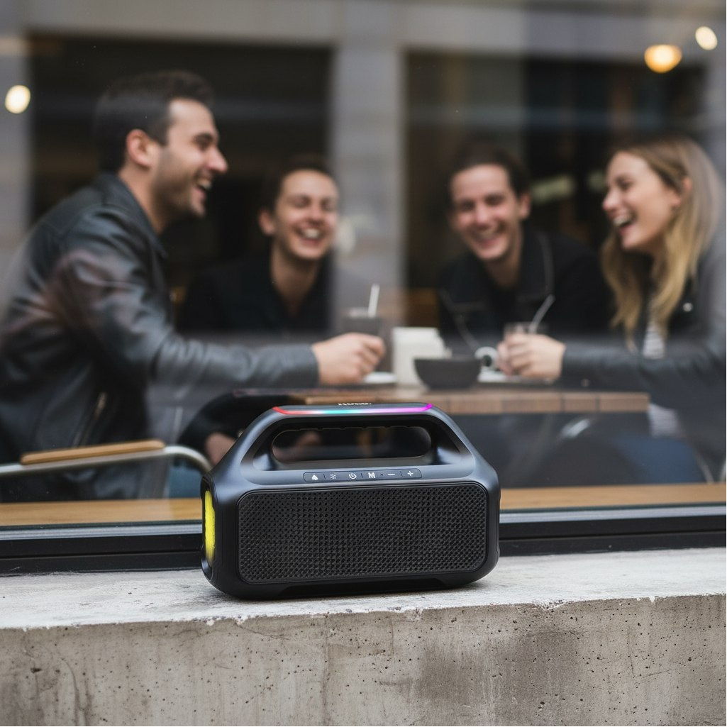 Колонка Hoco HC47B, 30 Вт, ABS-пластик, Bluetooth 6.0, черная