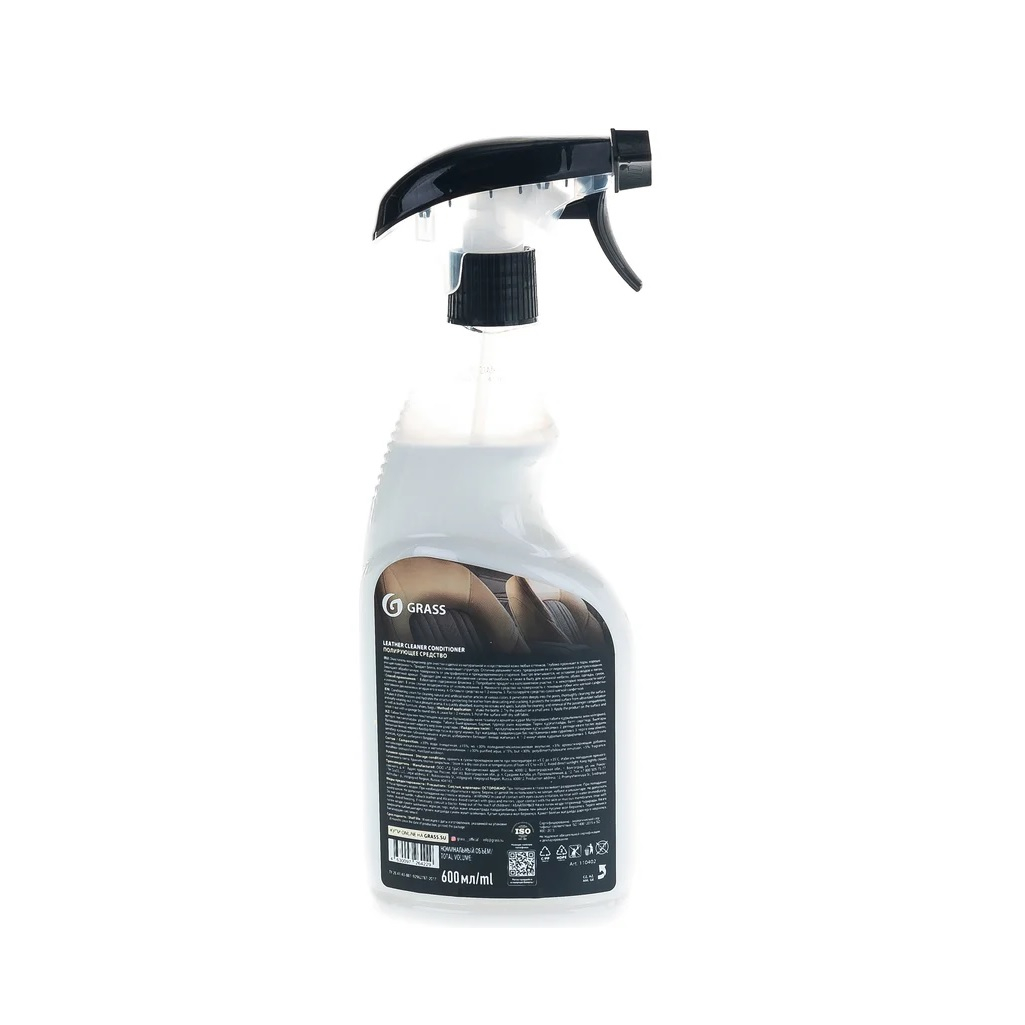 Полироль для кожи Grass Leather Cleaner Conditioner 110402, флакон-рыспылитель, 600 мл