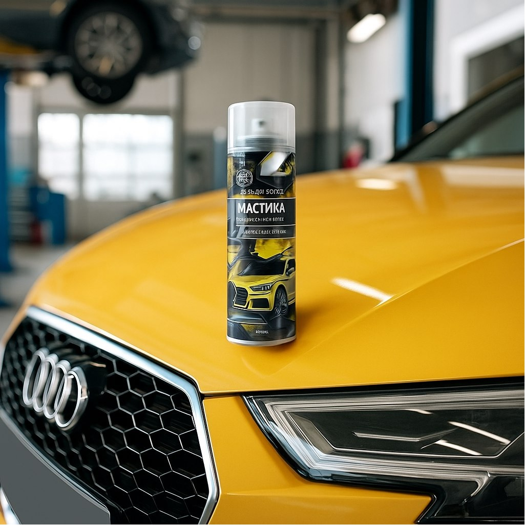 Мастика битумная Agat-Avto FD0101, антикоррозийная, аэрозоль, 400 мл