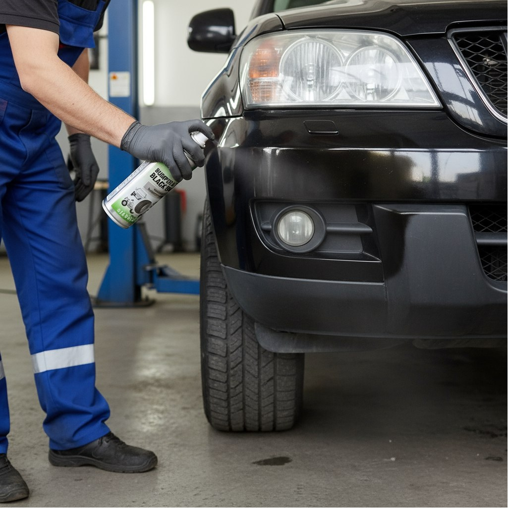 Чернитель резины и пластика Agat Avto SL0411, аэрозоль, для шин и бамперов, 520 мл