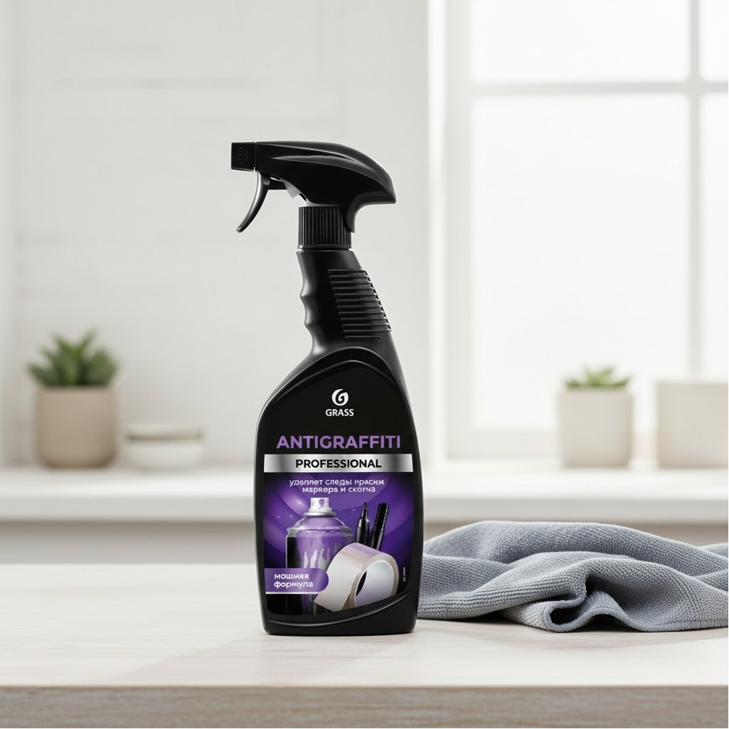 Средство чистящее Grass Antigraffiti Professional 260849, для различных поверхностей, 600 мл