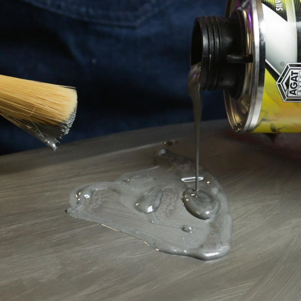 Антикоррозионная защита металлических поверхностей Agat Avto Полимер Protect SL0116, 1100 мл