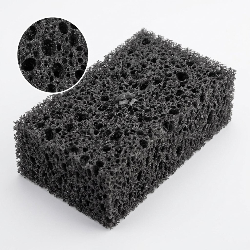 Губка автомобильная Grass IT-0883, крупнопористая, химостойкая, 50х110х195 мм