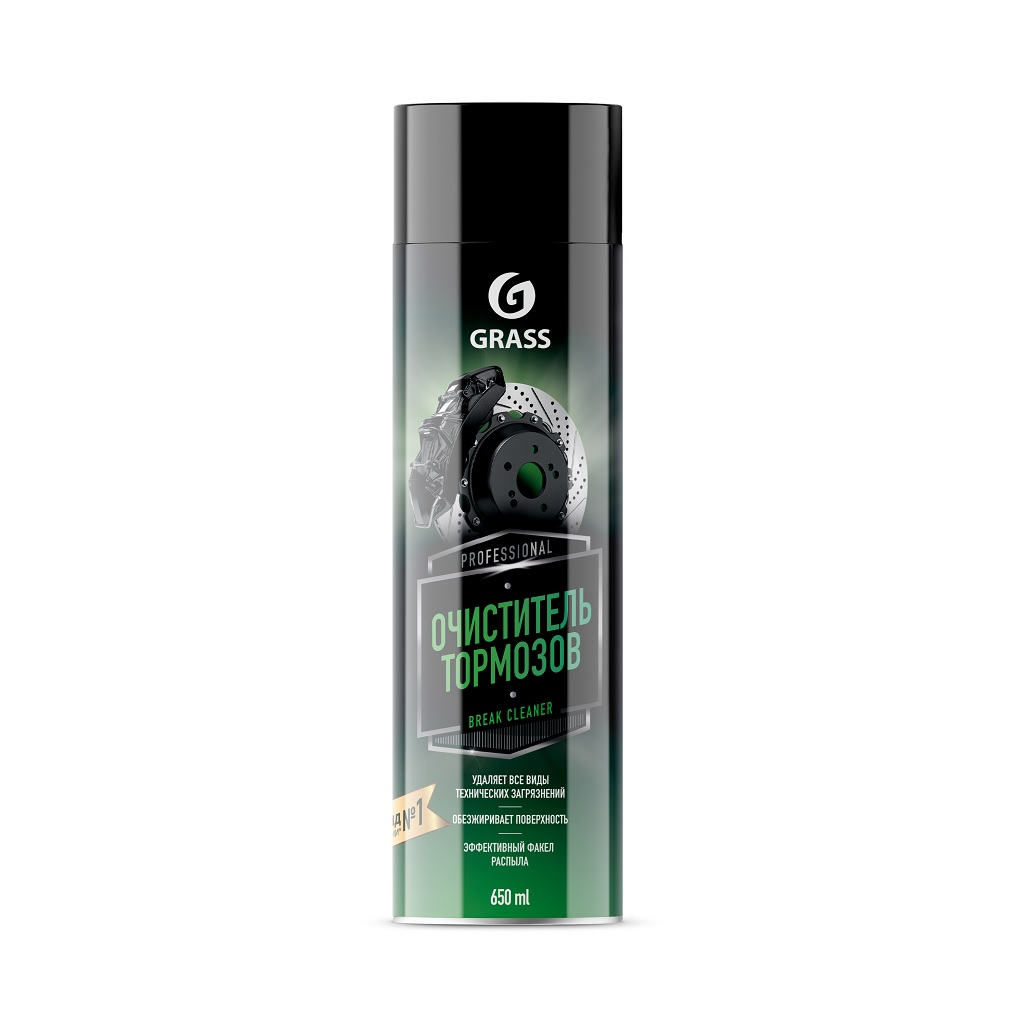 Очиститель тормозов Grass Break Cleaner 110519, аэрозоль, 650 мл