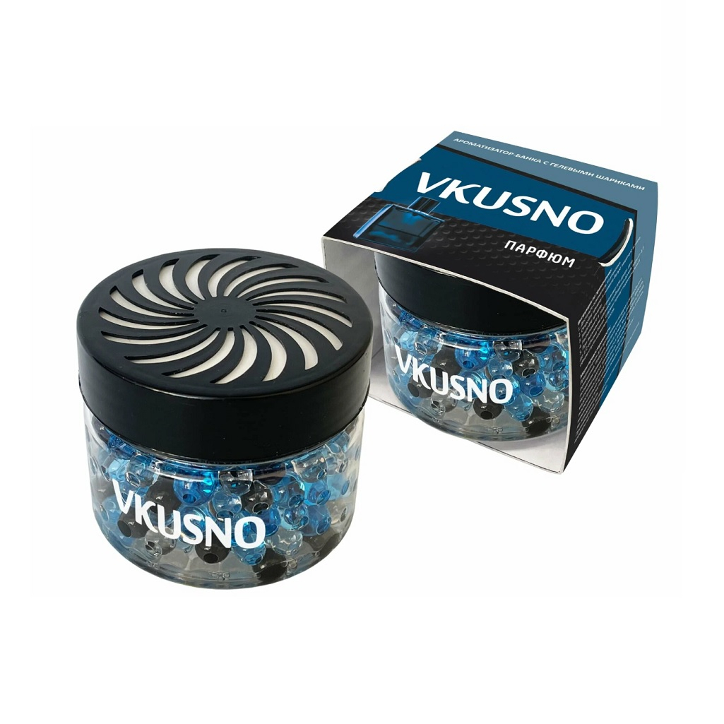 Ароматизатор-банка Azard Vkusno парфюм AR1GV007 с гелевыми шариками, 100 мл