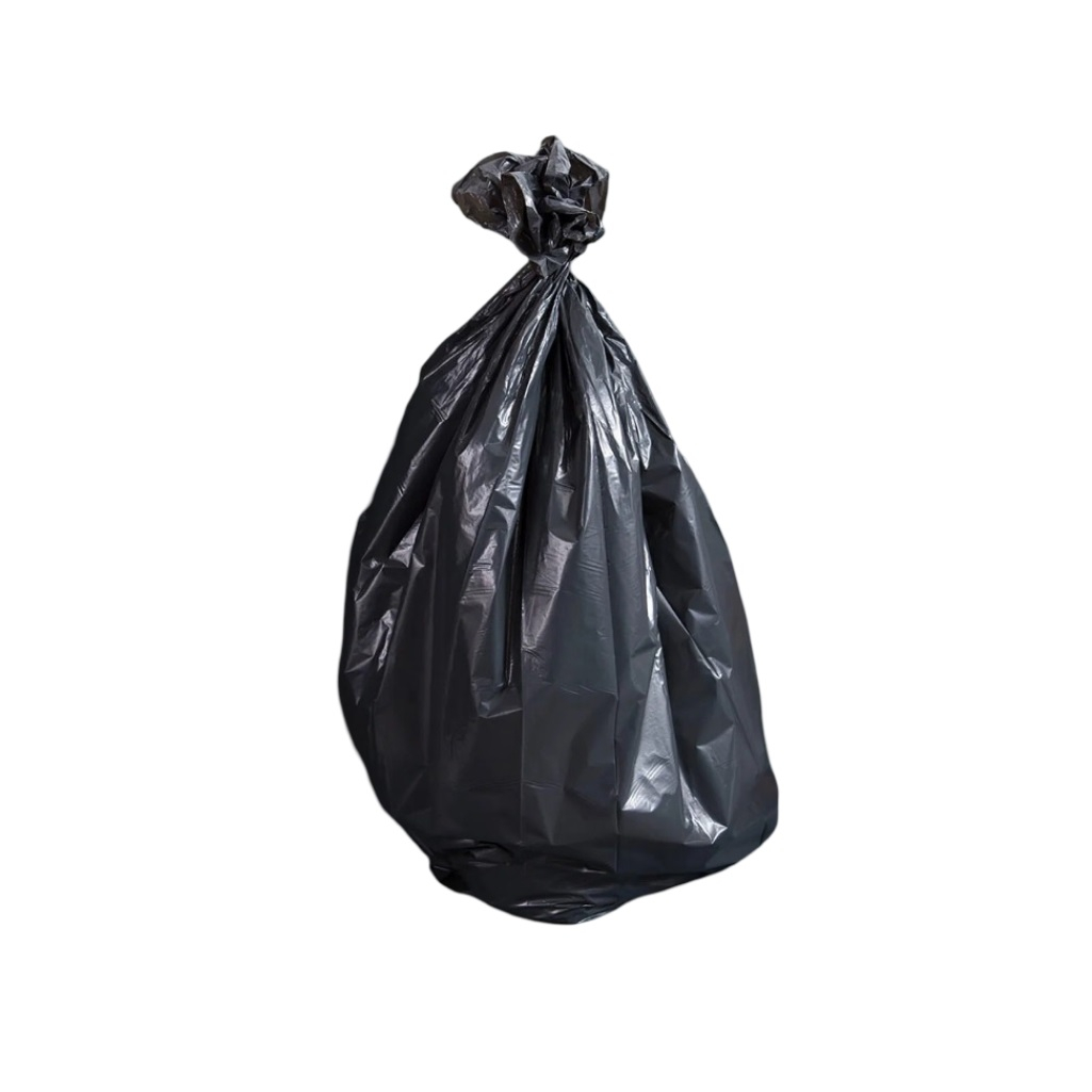 Мешки для мусора York Professional Строительные Экстрапрочные 090070, 60 мкм, 240 л, 85х130 см, черные, в рулоне 10 штук