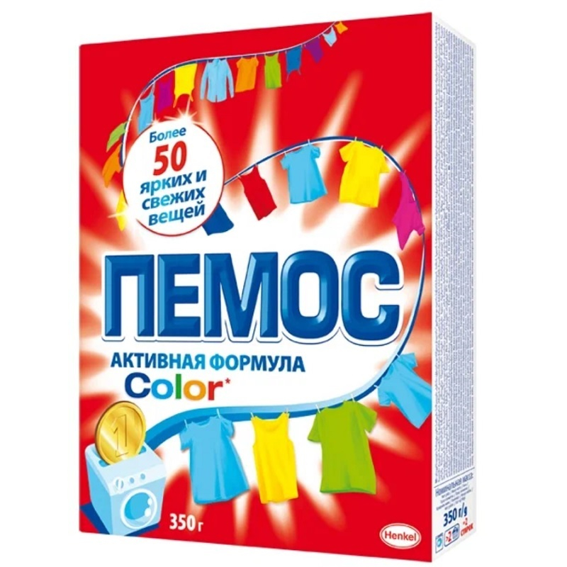 Стиральный порошок автомат Пемос колор 350 г