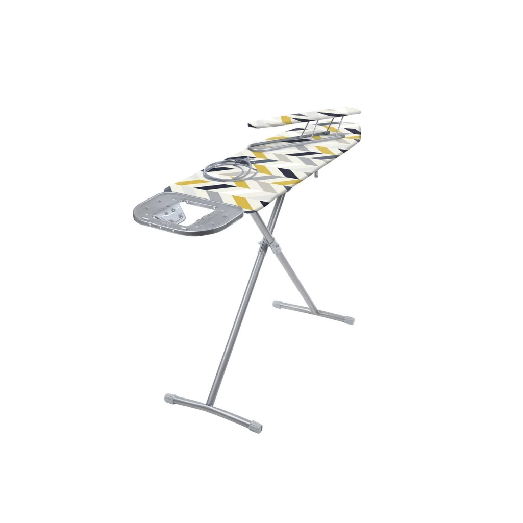 Гладильная доска Nika 3М Геометрия Сканди, металл, хлопковый чехол, 34х122 см, Н3М/9