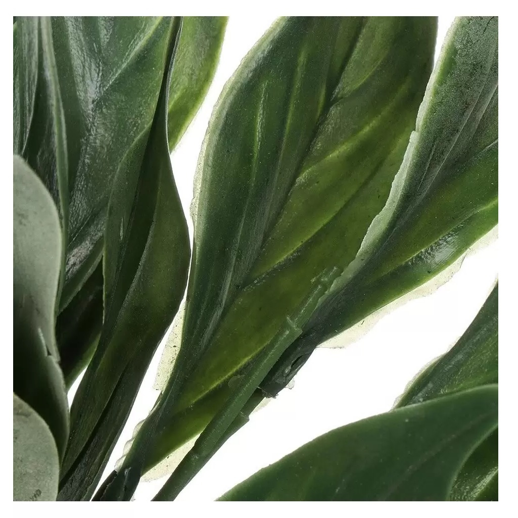 Цветок искусственный декоративный Ветвь, зеленый, 40 см