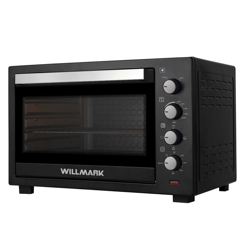 Мини-печь Willmark WOC-805BL, 1000973, цвет черный, объем 80 л, 2.8 кВт