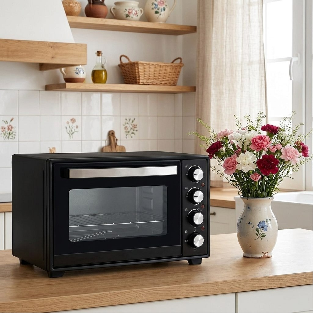 Мини-печь Willmark WHO-451BL, 1001287, цвет черный, объем 40 л, 3.5 кВт