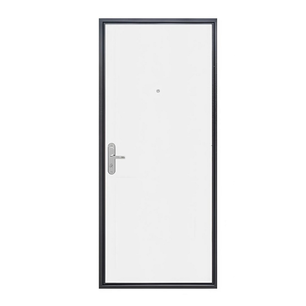 Дверь металлическая Дверной континент, Термаль Арка-2, антик медь, белая 2050х960 мм, входная, Правая R