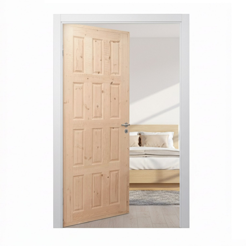 Дверь межкомнатная Шоколадка ДФГ-60, хвойные породы, филенчатая, 800х2000 мм