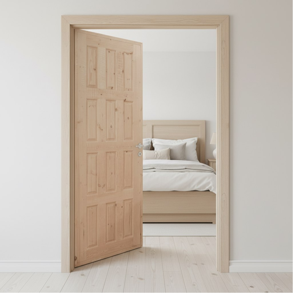 Дверь межкомнатная Шоколадка ДФГ-60, хвойные породы, филенчатая, 800х2000 мм