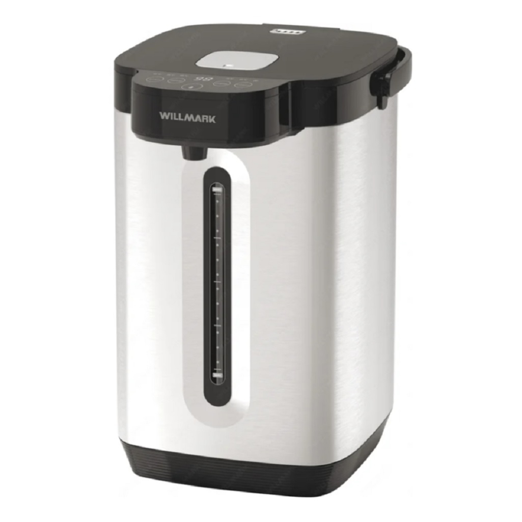 Термопот Willmark WAP-609G, 5.2 л, 6 температурных режимов, 900 Вт, серебристый