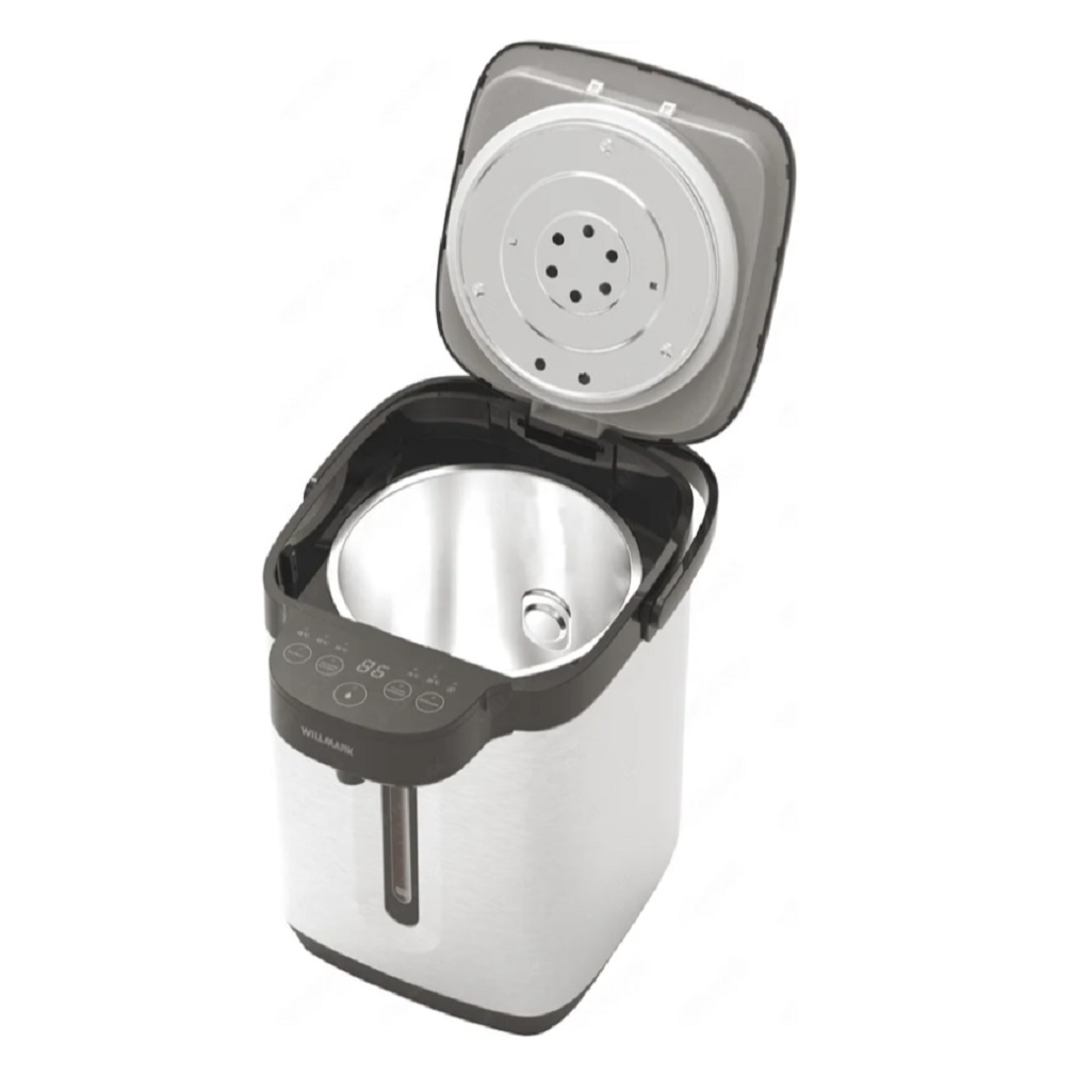 Термопот Willmark WAP-609G, 5.2 л, 6 температурных режимов, 900 Вт, серебристый