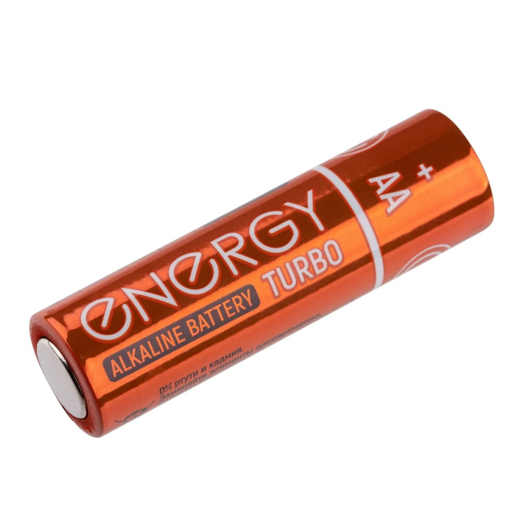 Батарейка Energy Alkaline Turbo LR6/2B, тип АА,  2 штуки, в блистере