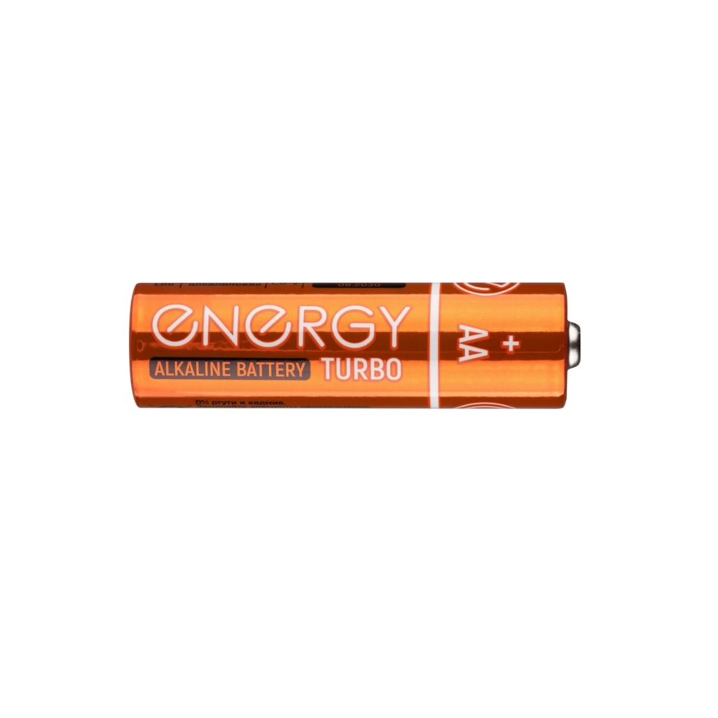 Батарейка Energy Alkaline Turbo LR6/2B, тип АА,  2 штуки, в блистере