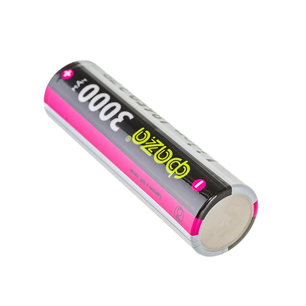 Аккумулятор ФАZА 18650, 5004757, 3.7В, Li-Ion, 3000 мАч, без платы защиты