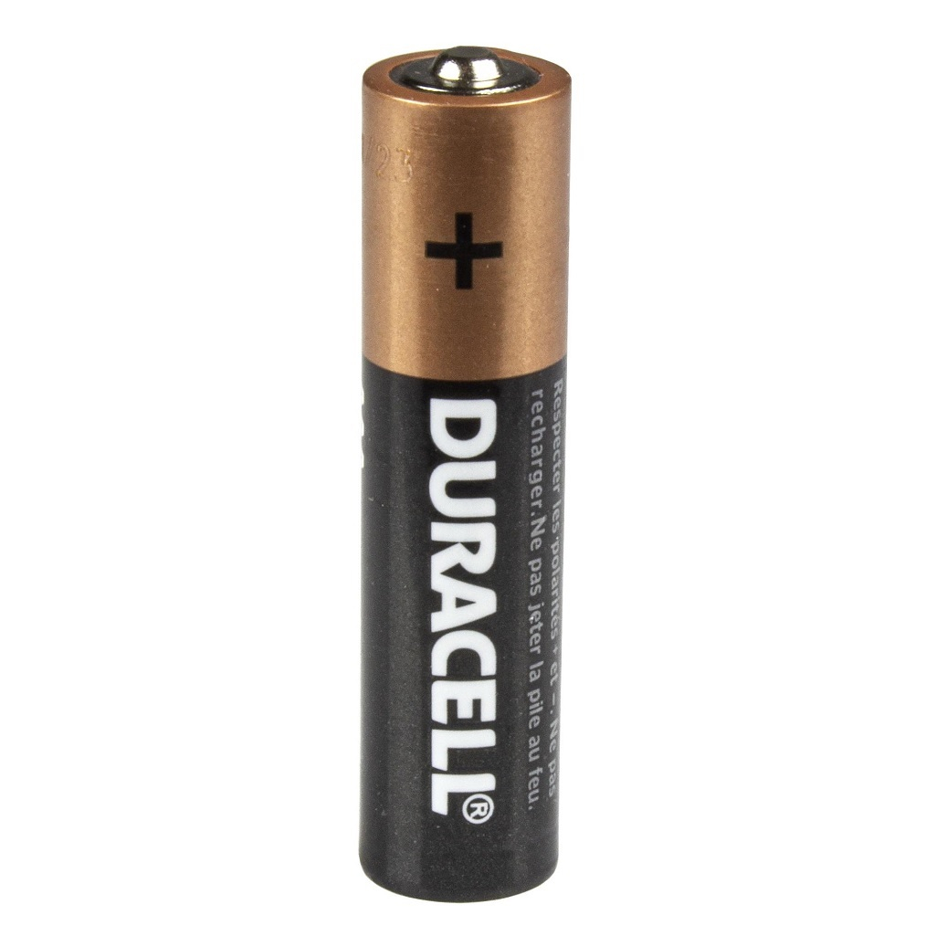 Батарейка Duracell Basic LR03 AAA BL4 Alkaline 1.5В, в упаковке 4 штуки