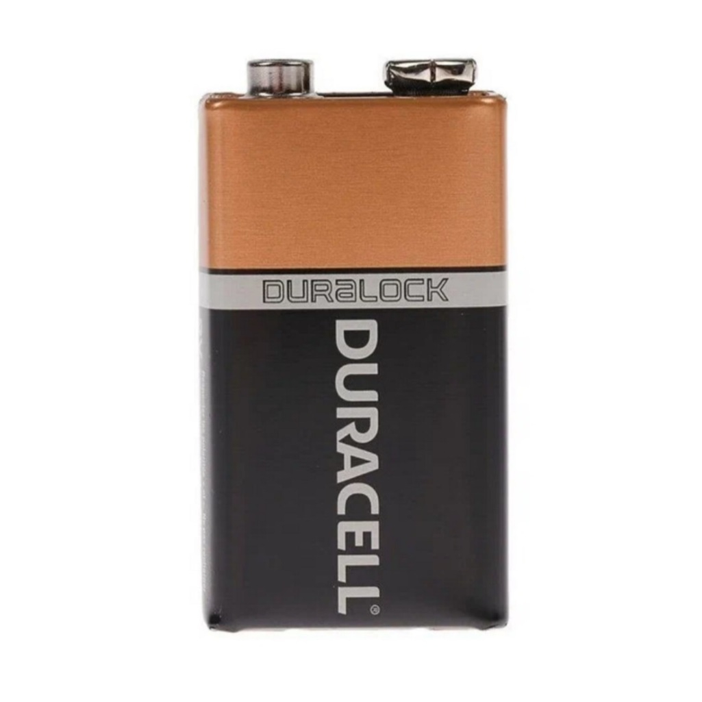 Батарейка Duracell Крона 6LR61 С Alkaline, 9В, алкалиновая, крона
