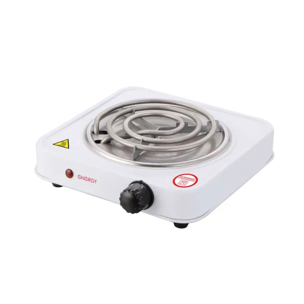 Электроплитка настольная Energy EN-902, 1 конфорка, цвет белый, 1 кВт