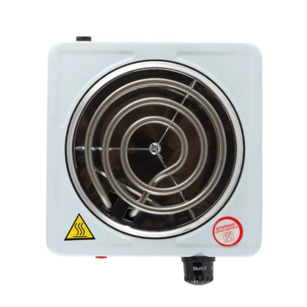 Электроплитка настольная Energy EN-902, 1 конфорка, цвет белый, 1 кВт