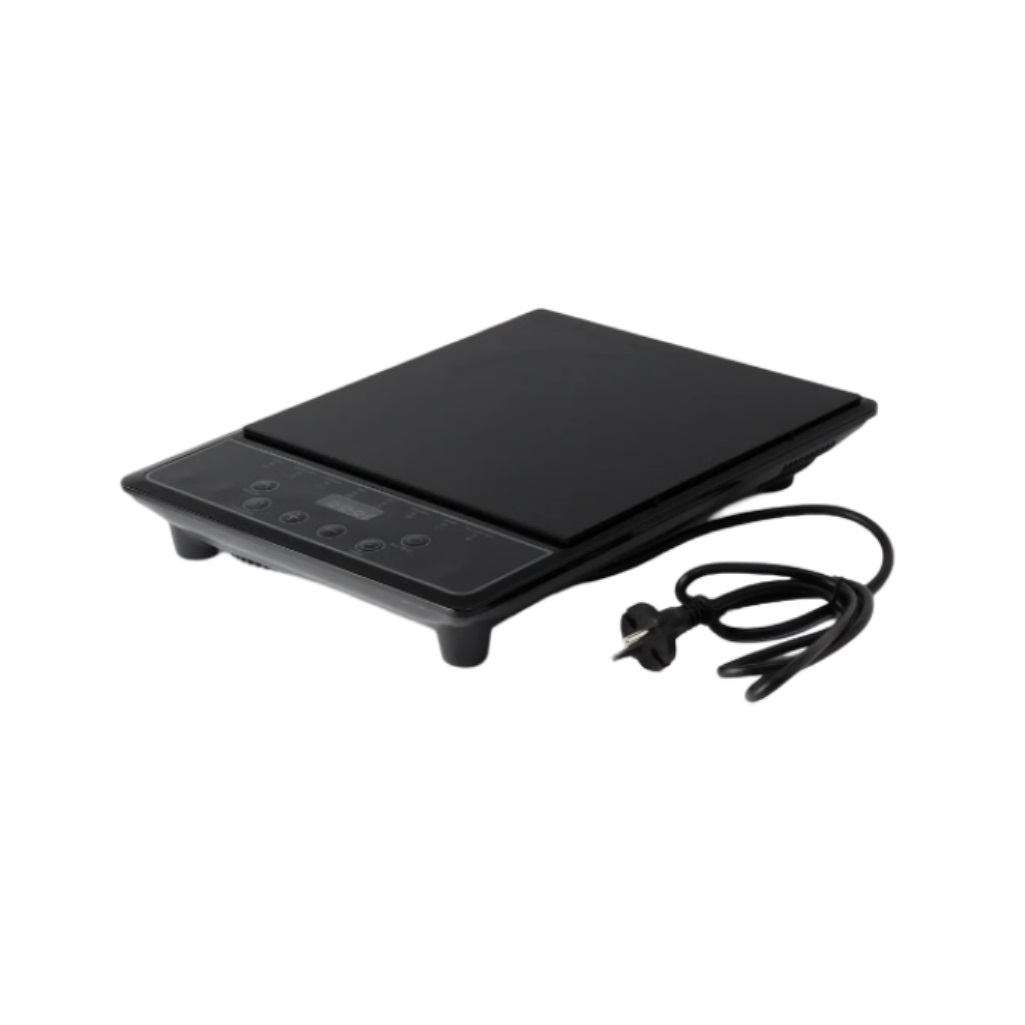 Плита стеклокерамическая Willmark WCP-676B, 2001305, 1 конфорка Hi Light, LED дисплей, таймер, черная, 2 кВт