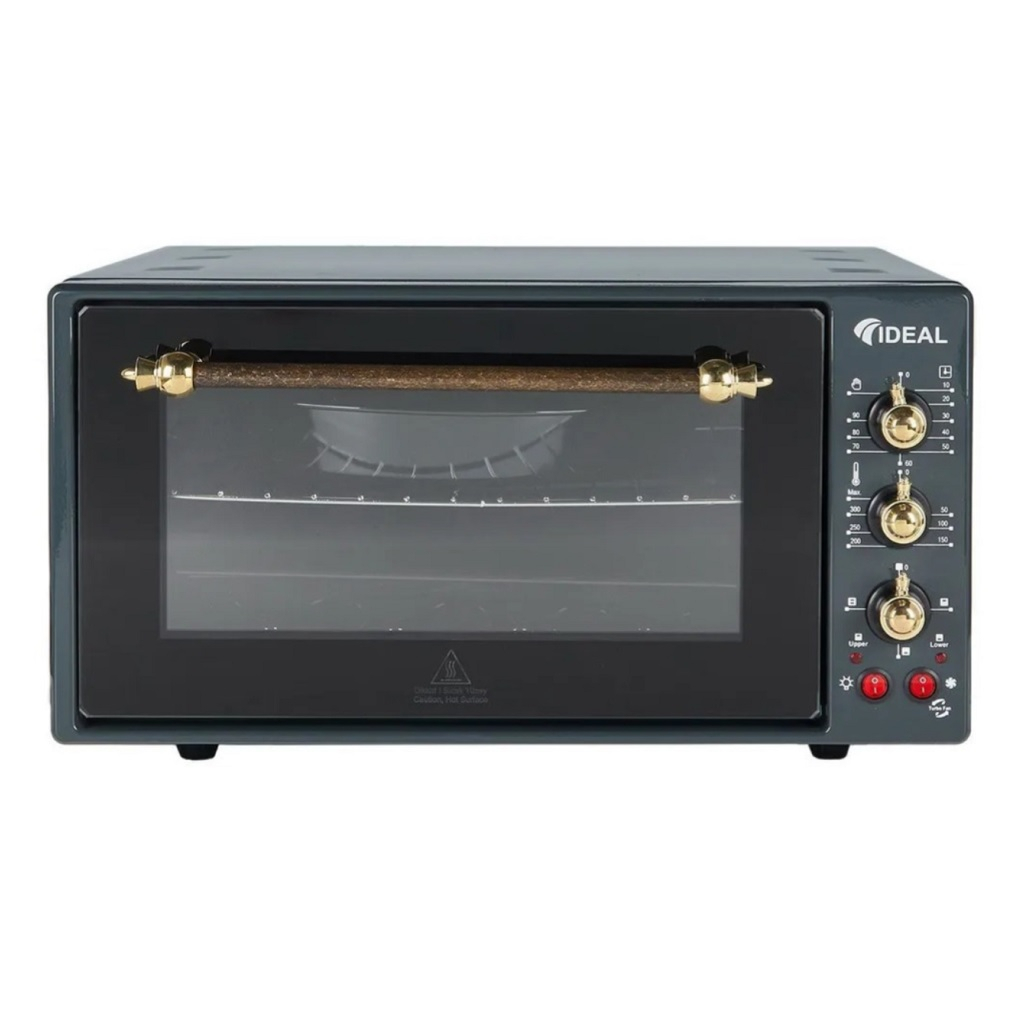 Мини-печь IDEAL М 50 04, УТ-00002072, цвет антрацит, объем 50 л, 1.6 кВт