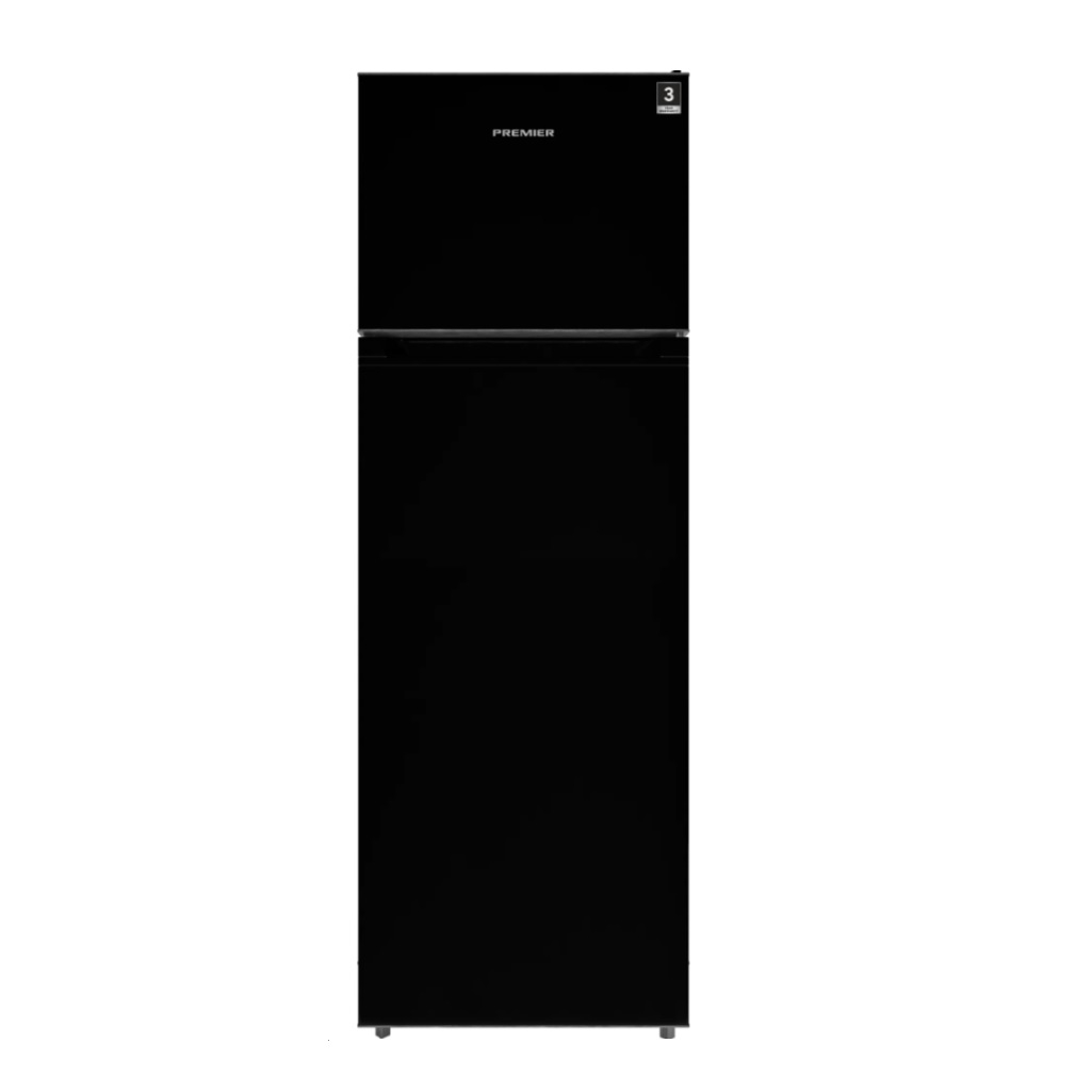 Холодильник двухкамерный Premier PRM-250TFDF/DI, объем 261 л, цвет черный, механическое управление, Low Frost