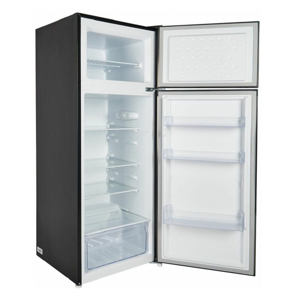 Холодильник двухкамерный Premier PRM-250TFDF/DI, объем 261 л, цвет черный, механическое управление, Low Frost