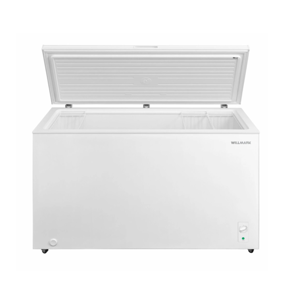 Морозильный ларь Willmark CF-479IW, объем 390 л, цвет белый), ручная разморозка