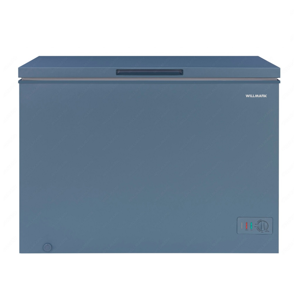 Морозильный ларь Willmark CF-380MS, объем 365 л, цвет синий, ручная разморозка