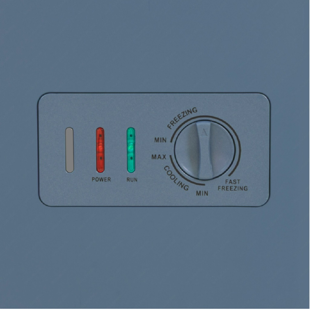Морозильный ларь Willmark CF-380MS, объем 365 л, цвет синий, ручная разморозка