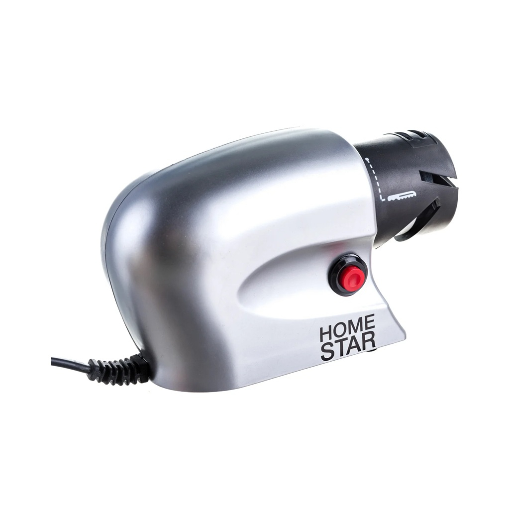 Точилка электрическая для ножей Homestar HS-2025, серебристая