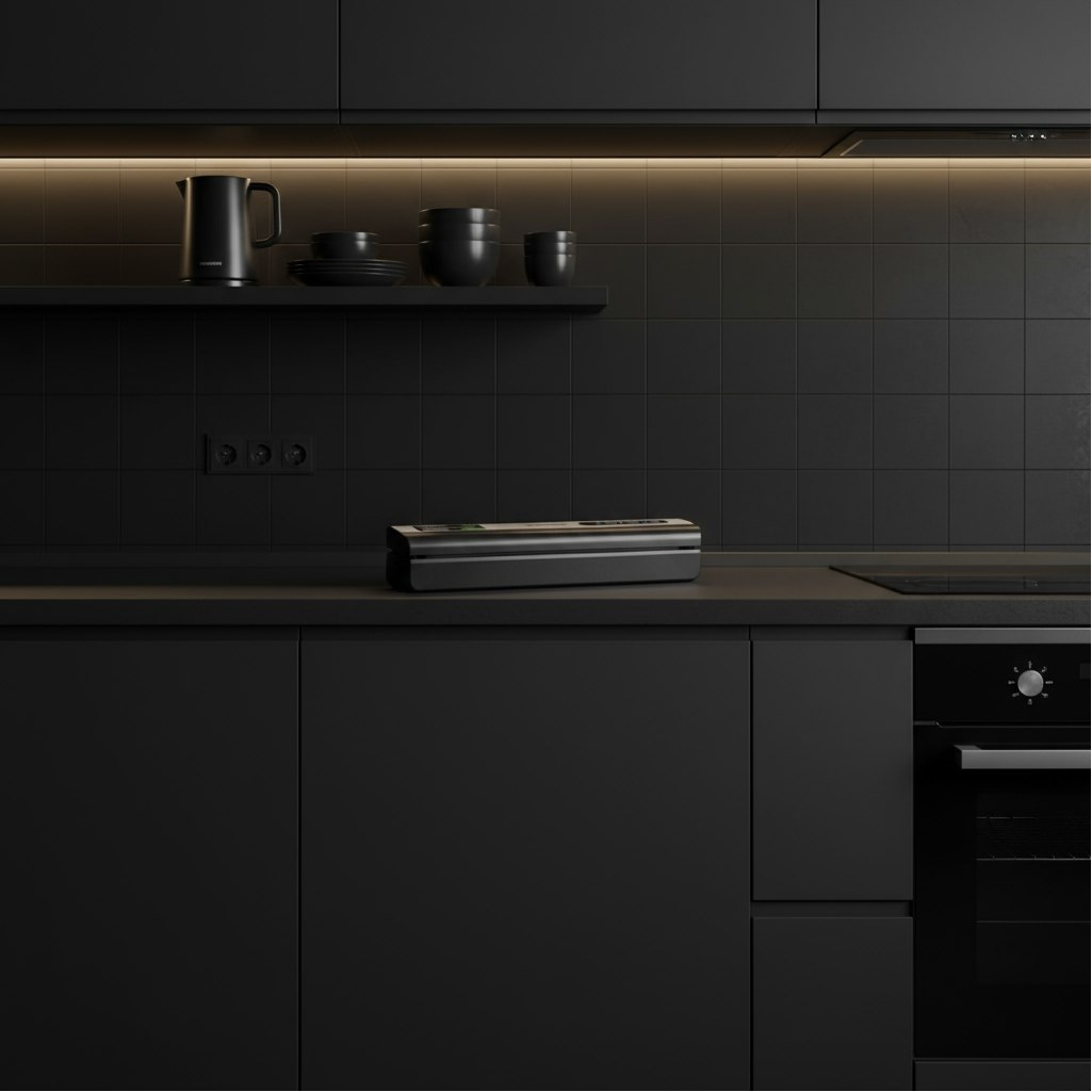 Вакууматор Brayer BR5072, пластик, черный, 120 Вт, 65х85х380 мм